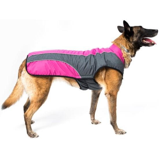 Obleka Vest Esmé Lux sivo-rožnata 70cm