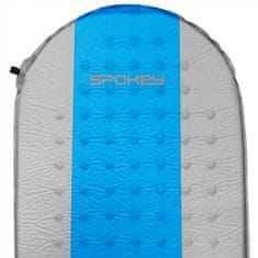 Spokey AIR MAT Samonapihljivo ležišče, 185 x 55 x 3 cm, R-vrednost 3, sivo-modra