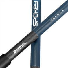 Spokey CARBON Karbonske pohodne palice, 3delne, črne in modre