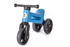 Funny Wheels Rider Sport blue 2v1, višina sedeža 28/30cm nosilnost 25kg 18m+