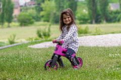Funny Wheels Skuter Rider SuperSport vijolični 2v1 + trak, zgoraj. sedlo 28/30cm nos 25kg 18m+ v torbi
