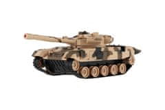 Teddies Rezervoar RC plastični 27cm 40MHz baterija + polnilni paket z zvokom
