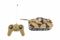 Teddies Rezervoar RC 2pcs 25cm plastika na baterije z zvokom z lučjo