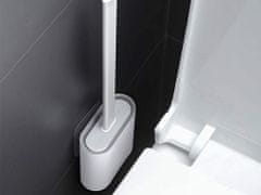 Verkgroup Silikonska WC ščetka za školjko + nosilec