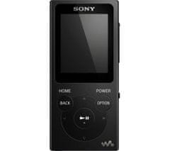 Sony Walkman NW-E394B digitalni predvajalnik glasbe, 8 GB, črn