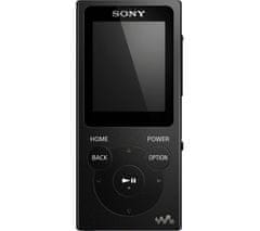 Sony Walkman NW-E394B digitalni predvajalnik glasbe, 8 GB, črn