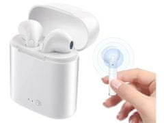 Verkgroup 2v1 Bluetooth 5.0 brezžične bele slušalke in power bank