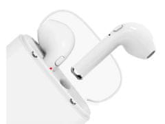 Verkgroup 2v1 Bluetooth 5.0 brezžične bele slušalke in power bank