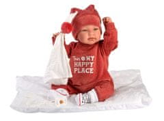 Obleka za dojenčka 43-44 cm, igrača