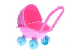 Mikro Trading Otroški voziček, roza