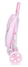 DeCuevas Zložljiva potovalna torba na kolesih Ocean Fantasy 2021, roza