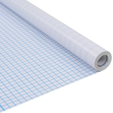 Vidaxl Okenska folija matirana črte 0,9 x 5 m PVC