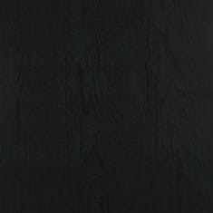Greatstore Samolepilna folija za vrata 4 kosi temni les 210x90 cm PVC