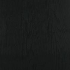 Vidaxl Samolepilna folija za vrata 4 kosi temni les 210x90 cm PVC