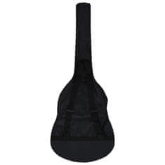 Greatstore Klasična kitara za začetnike in otroke s torbo črna 1/2 34"