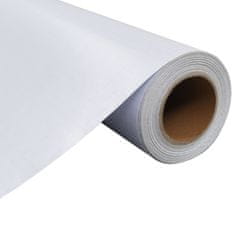 Vidaxl Folija za okna mlečno steklo samolepilna 0,9 x 100 m