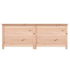 Vidaxl Zunanja škatla za blazine 150x50x56 cm trden les jelke