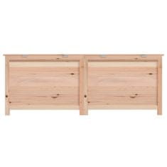 Vidaxl Zunanja škatla za blazine 150x50x56 cm trden les jelke