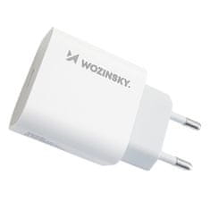 slomart Wall Charger USB-C polnilnik PD 20W + kabel USB-C / Lightning 1m, bela