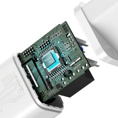 BASEUS Super Si 1C hitra polnilna napajalnik za telefon USB-C 20W PD bela