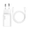 Hitro polnilnik za iPhone Super Si 1C 20 W Power Delivery + kabel USB-C – Lightning 1 m, bel