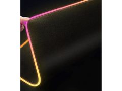Verkgroup Osvetljena LED RGB računalniška podloga za miško in tipkovnico 35x25cm