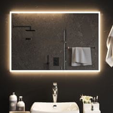 Vidaxl LED kopalniško ogledalo 90x60 cm