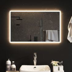 shumee LED kopalniško ogledalo 80x50 cm