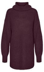 Vero Moda Ženski pulover VMSAYLA Regular Fit 10268496 Winetasting (Velikost XS)