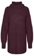 Vero Moda Ženski pulover VMSAYLA Regular Fit 10268496 Winetasting (Velikost XL)