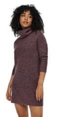 ONLY Ženska obleka ONLJANA Loose Fit 15140166 Rose Brown W. MELANGE (Velikost M)