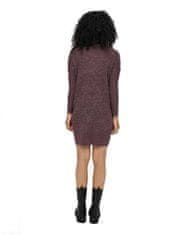 ONLY Ženska obleka ONLJANA Loose Fit 15140166 Rose Brown W. MELANGE (Velikost XL)