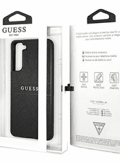 Guess GUHCS22MPSASBBK ovitek za Samsung Galaxy S22+ 5G, črn