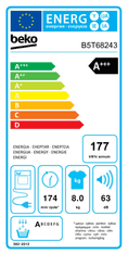 Beko B5T68243 sušilni stroj