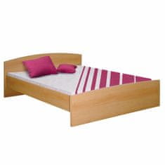 eoshop Zakonska postelja 341 buk 160x200 cm z vzglavjem