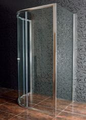 eoshop P-10 Fiksna stena 90 cm prozorno steklo za BRILIANT, KLASIK, SMARAGD