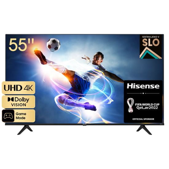 Hisense 55A6G 4K UHD DLED televizor, Smart TV