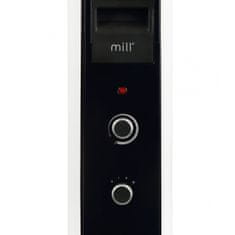 Mill AB-H1000MEC oljni radiator, 1000 W, jeklo, bel