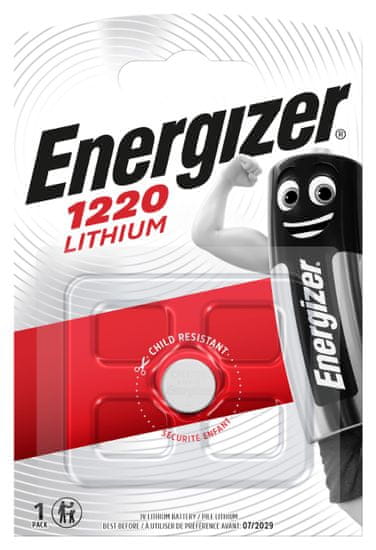 Energizer CR1220 Lithium baterija, 1 kos