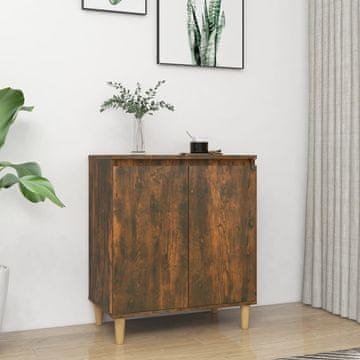 Vidaxl vidaXL Omarica dimljen hrast 60x35x70 cm