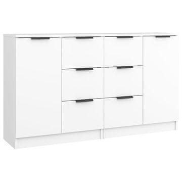 Vidaxl Komoda 2 kosa 60x30x70 cm konstruiran les