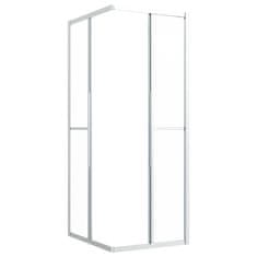 Vidaxl Tuš kabina mlečno steklo ESG 80x70x180 cm