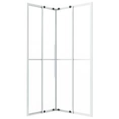 Vidaxl Tuš kabina mlečno steklo ESG 90x70x180 cm