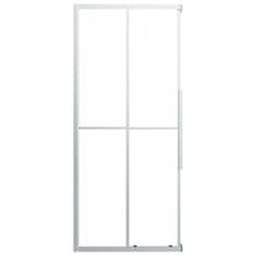 Vidaxl Tuš kabina mlečno steklo ESG 90x70x180 cm