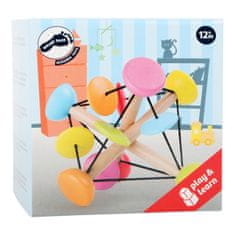 Legler majhno stopalo Lesena motorična igrača za oprijemanje