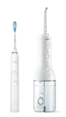 Philips Sonicare DiamondClean 9000 zobna ščetka + ustna prha, bela (HX3866/41)