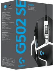 Logitech G502 (Hero) miška - posebna izdaja, gaming, črna (910-005730)