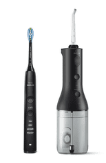 Philips Sonicare Sonicare DiamondClean 9000 zobna ščetka + ustna prha, črna (HX3866/43)