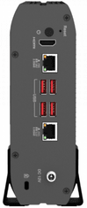 Qnap NAS strežnik za 4 diske, 6,35 cm (2,5), 8GB ram, 2,5Gb mreža, črn (TS-410E)
