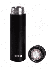N'OVEEN Termo steklenica z LED prikazovalnikom 280 ml - črna mat